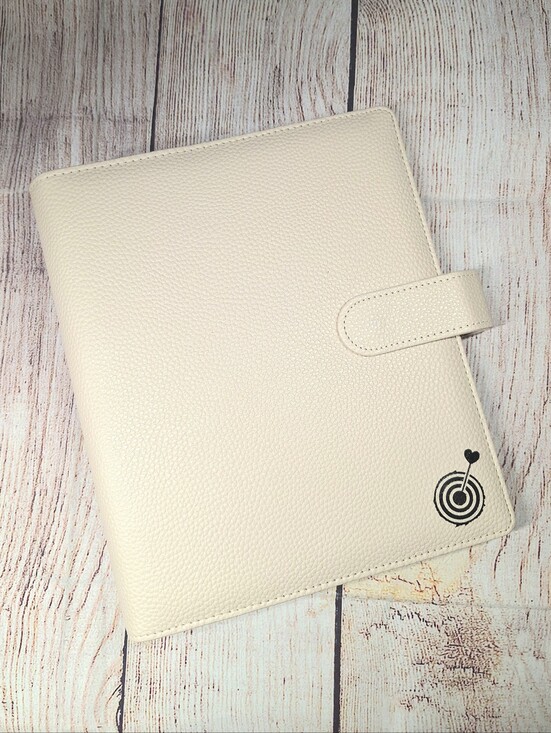 Handmade Other - Cream Planner, A5 Budget Binder, A5 Journal, A5 Organizer, A5 Planner
